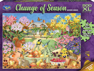 Toy: Change of Season: Autumn Garden (500pc Jigsaw)