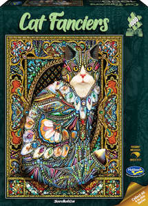 Cat Fanciers: Jewelled Cat (1000pc Jigsaw)