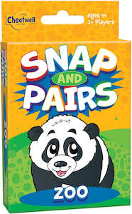 Toy: Cheatwell: Snap and Pairs Zoo Card Games