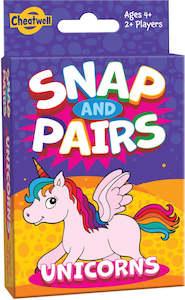 Toy: Cheatwell: Snap and Pairs Unicorns Card Games