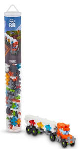 Toy: Plus-Plus: Truck Tube (100pc)