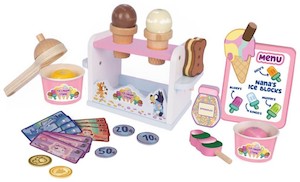 Toy: Bluey: Wooden Ice Cream Stand