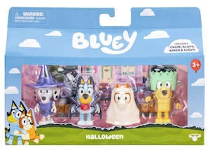 Bluey: Figure 4-Pack - Halloween