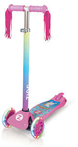 Toy: Zinc: T-Motion Explorer 3 Wheel Scooter - Unicorn