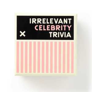 Brass Monkey: Irrelevant Celebrity Trivia