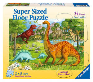 Ravensburger: Super Sized Floor Puzzle - Dinosaur Pals (24pc Jigsaw)