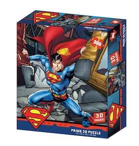 Super 3D: 300pc DC Comic Puzzle - Superman Hero Pose