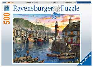 Toy: Ravensburger: Sunrise at the Port (500pc Jigsaw)