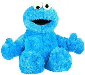 Toy: Sesame Street - Soft Toy Small Cookie Monsters