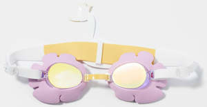 Sunnylife: Kids Swim Goggles - Princess Swan Multi