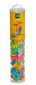 Toy: Plus-Plus: Tropical Mix Tube (240pc)