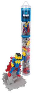 Toy: Plus-Plus: Superhero Tube (100pc)