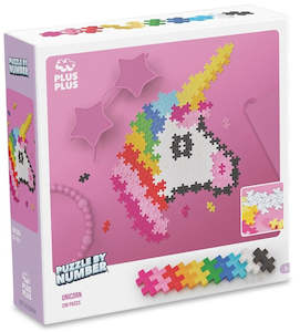 Plus-Plus: Puzzle By Number Unicorn (250pc)