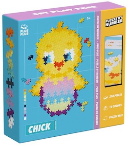 Toy: Plus-Plus: Puzzle By Number Chick (250pc)