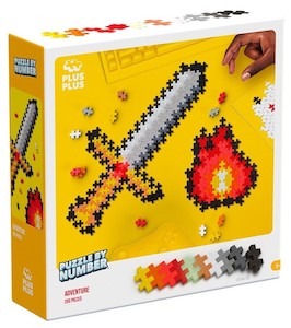 Toy: Plus-Plus: Puzzle By Number Adventure (250pc)