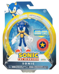 Sonic the Hedgehog: 4" Articulated Figure - Sonic (10cm - Wave 9)