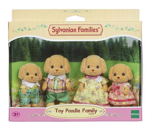 Toy: Sylvanian Families: Poodle Family Set