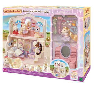 Sylvanian Families: Pony's Stylish Hair Salon Set