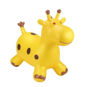 Toy: Happy Hopperz : Gold Giraffe