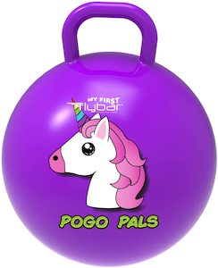 Toy: Flybar: Pogo Pals Ball Medium Hopper - Unicorn (55cm)