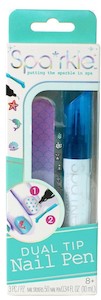 Spa*rkle: Dual Tip Nail Pen - Blue