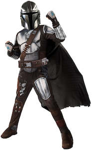 Toy: Rubie's: Star Wars - Mandolarian Premium Costume (Size 7-8 Years)