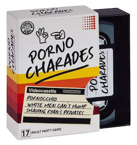 Porno Charades - Adult Party Game