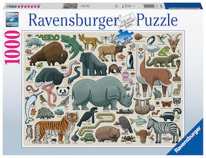 Toy: Ravensburger: You Wild Animal (1000pc Jigsaw)