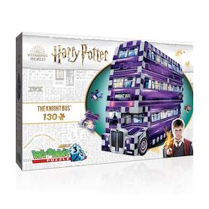 Wrebbit3D: Harry Potter The Knight Bus Mini - 3D Puzzle (130pc Jigsaw)