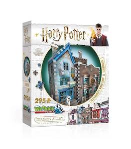 Toy: Wrebbit3D: Harry Potter Ollivander's Wand Shop & Scribbulus - 3D Puzzle (295pc Jigsaw)