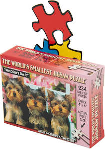 World's Smallest: We Didn't Do It - Tiny Piece Puzzle (234pc JIgsaw)