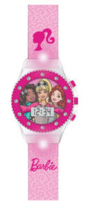 You Monkey: Barbie - Light Up LCD Watch