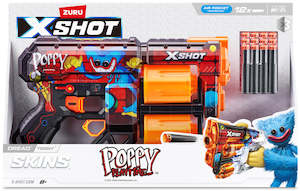 Zuru: X-Shot Skins Dread Blaster - Poppy Playtime (Toony)