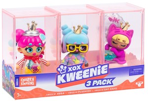 XOX Kweenie: Quirky Kweens (3-Pack) - Orange