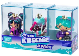 Toy: XOX Kweenie: Quirky Kweens (3-Pack) - Blue