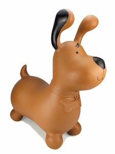 Toy: Happy Hopperz - Brown Dog