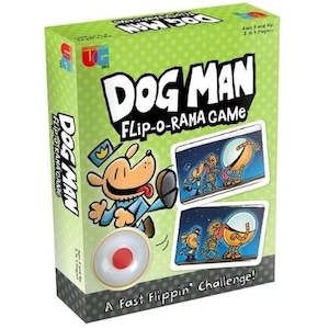 Toy: Dog Man Flip-O-Rama Game