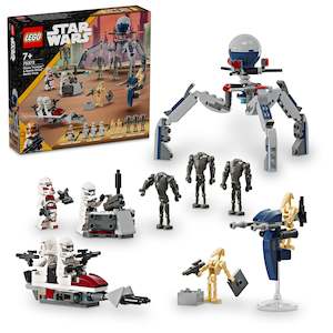 LEGO Star Wars: Clone Trooper & Battle Droid Battle Pack - (75372)