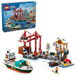 LEGO City: Seaside Harbour with Cargo Ship - (60422)