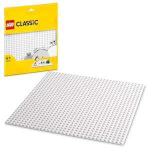 LEGO Classic: White Baseplate - (11026)