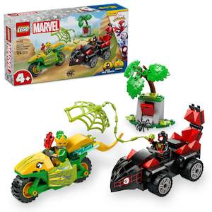 Toy: LEGO Marvel: Spin and Electro Dinosaur Vehicle Chase - (11198)