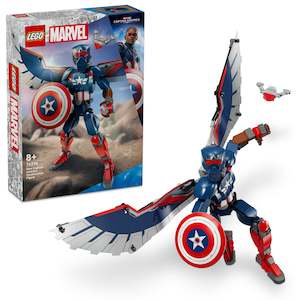 Toy: LEGO Marvel: New Captain America Construction Figure - (76296)