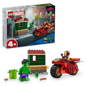 LEGO Marvel: Iron Man with Bike and The Hulk - (76287)