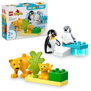 LEGO DUPLO: Wild Animal Families Penguins & Lions - (10442)