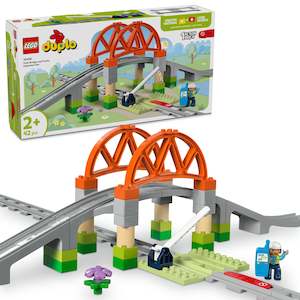 LEGO DUPLO: Train Bridge and Tracks Expansion Set - (10426)