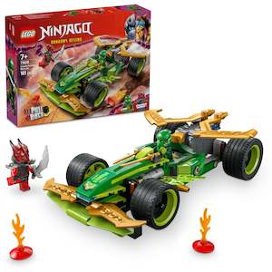 Toy: LEGO Ninjago: Lloyd's Pull-Back Race Car - (71828)