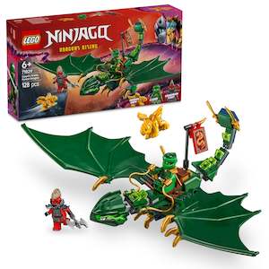 Toy: LEGO Ninjago: Lloyd's Green Forest Dragon - (71829)