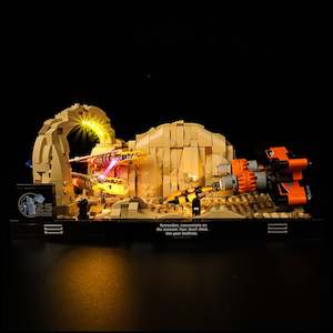 BrickFans: Mos Espa Podrace Diorama - Light Kit (Classic Version)