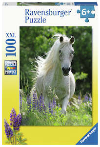 Ravensburger: A Horse in Flowers (100pc Jigsaw)