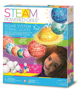 Toy: 4M STEAM Girls: Solar System String Lights Science Kit